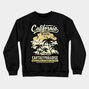 Los Angeles California Beach Crewneck Sweatshirt